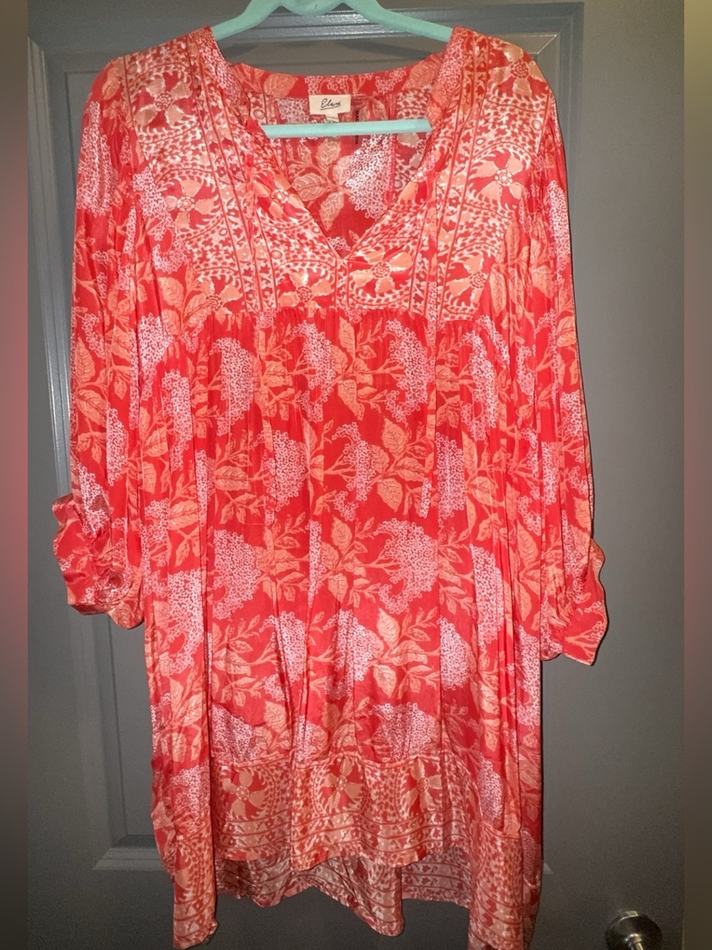 Elan Satin Summer Boutique Dress